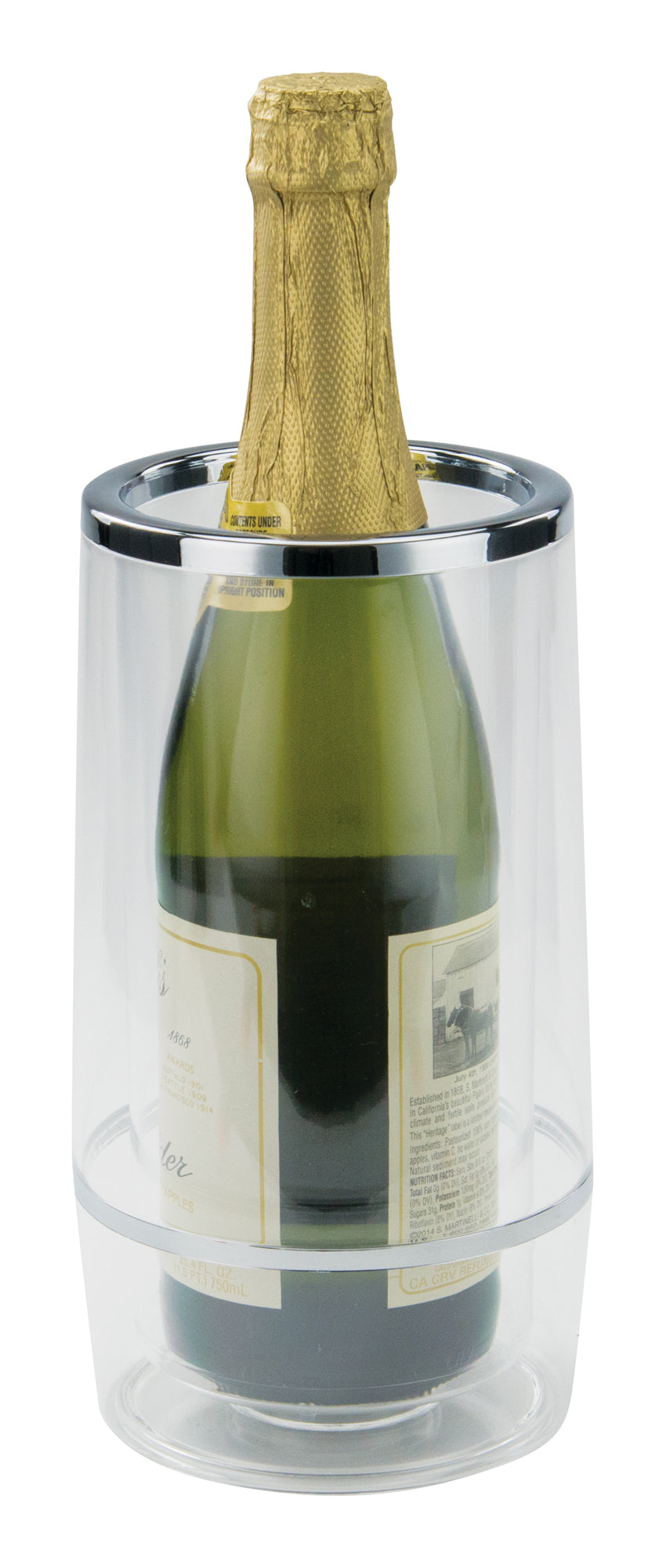 Winco WC-4A Clear Acrylic Wine Cooler