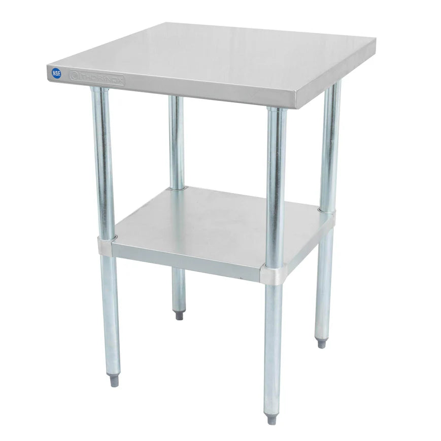 Thorinox DSST-3018-GS 30"x18" Stainless Steel Work Table with Galvanized Steel Undershelf & Legs