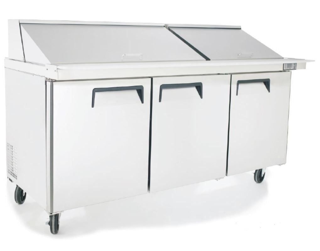 Cardinal CSMT-72-30 72" Refrigerated Mega Top Prep Table