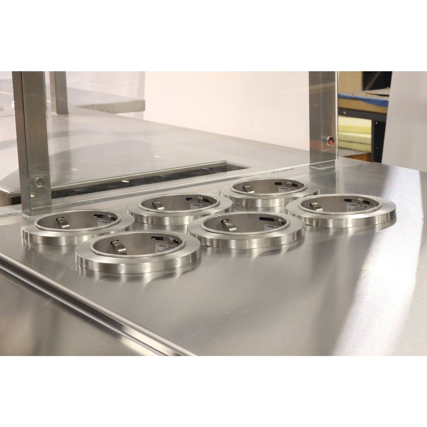 Dinex DXPCUT5 5-Well DineXpress Cut-Out for Drop-In Dispensers