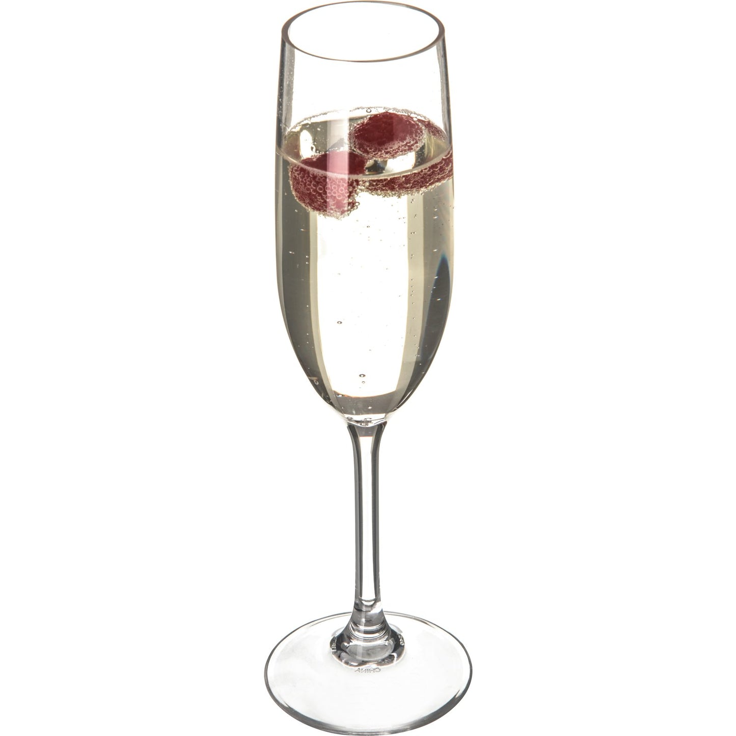 Carlisle 564007 8 oz Clear Polycarbonate Alibi Champagne Flute