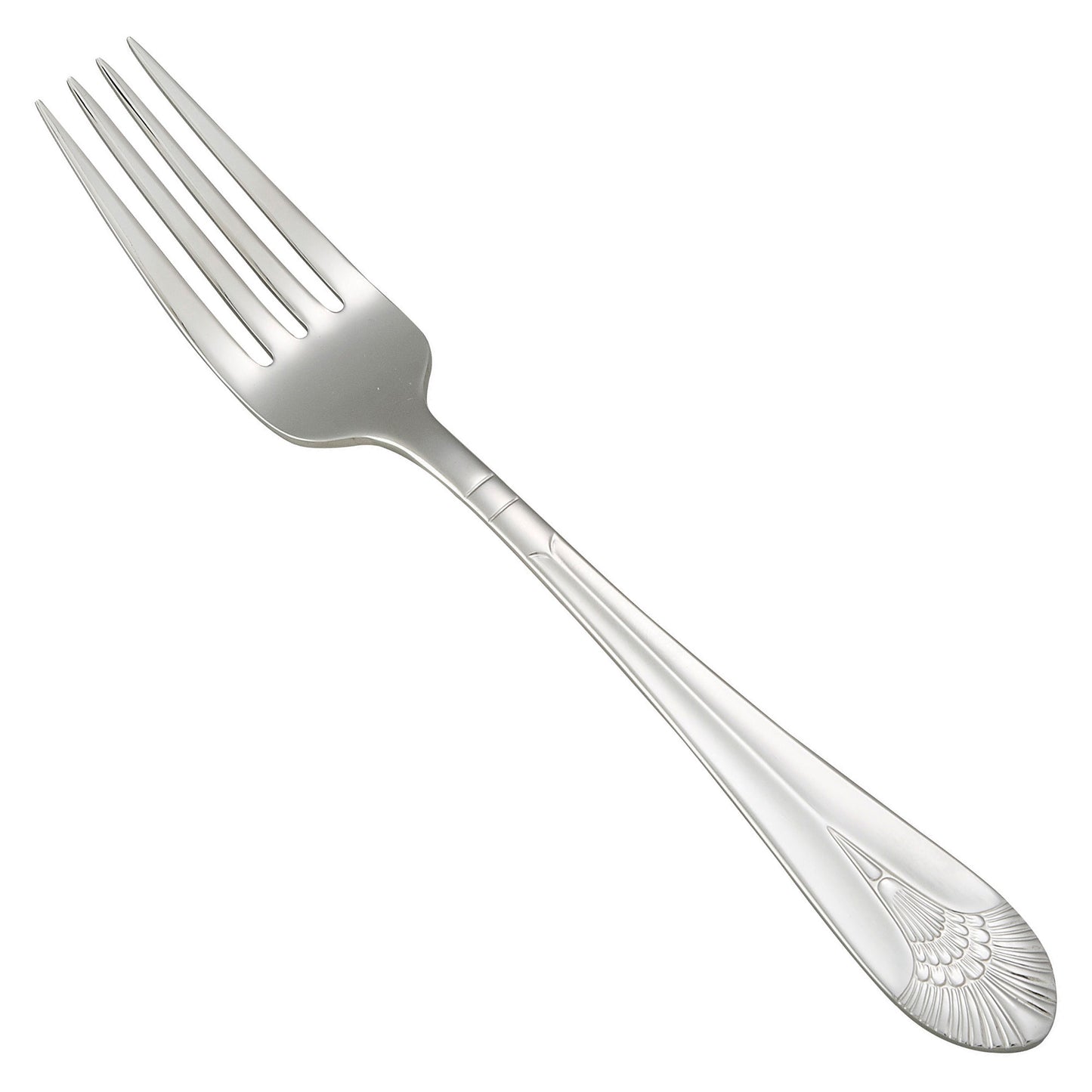 Winco 0031-11 Peacock Table Fork, 18/8 Extra Heavyweight