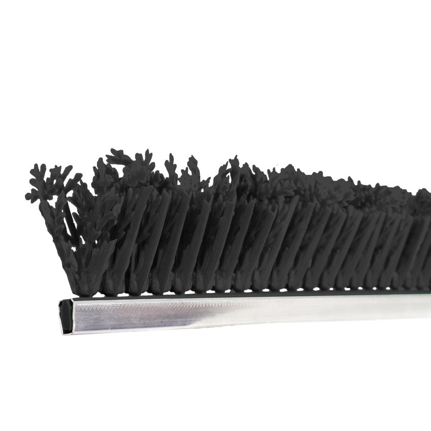 Omcan 10797 2" x 30" Black Parsley Runner with Clip