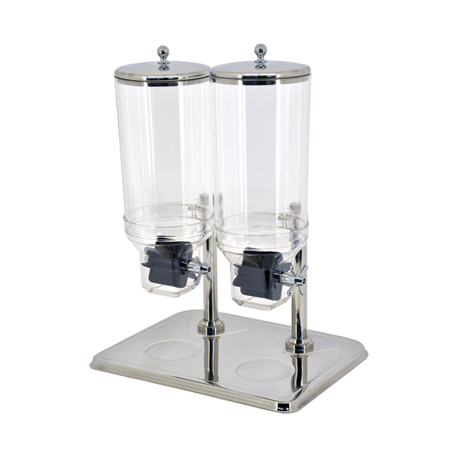 Omcan 80531 7.5 L (x2) Double Stainless Steel Cereal Dispenser