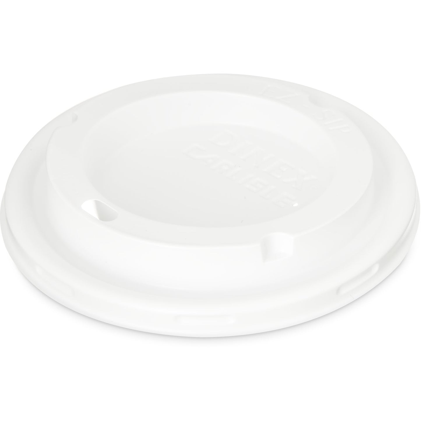 Dinex DX50008775 3.5" Translucent Fenwick EZ-Sip Mug Lid (1000/cs)
