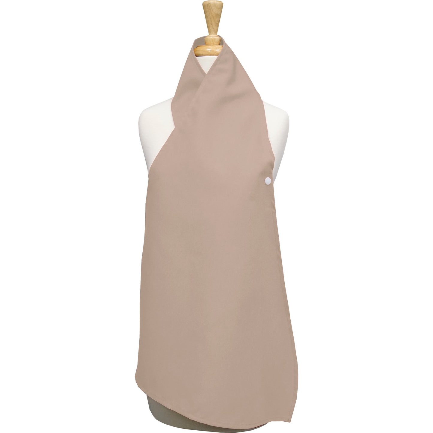 Snap Drape 54482534DS049 34" x 25" Sandalwood 50% Spun Polyester/50% Filament Dining Scarf