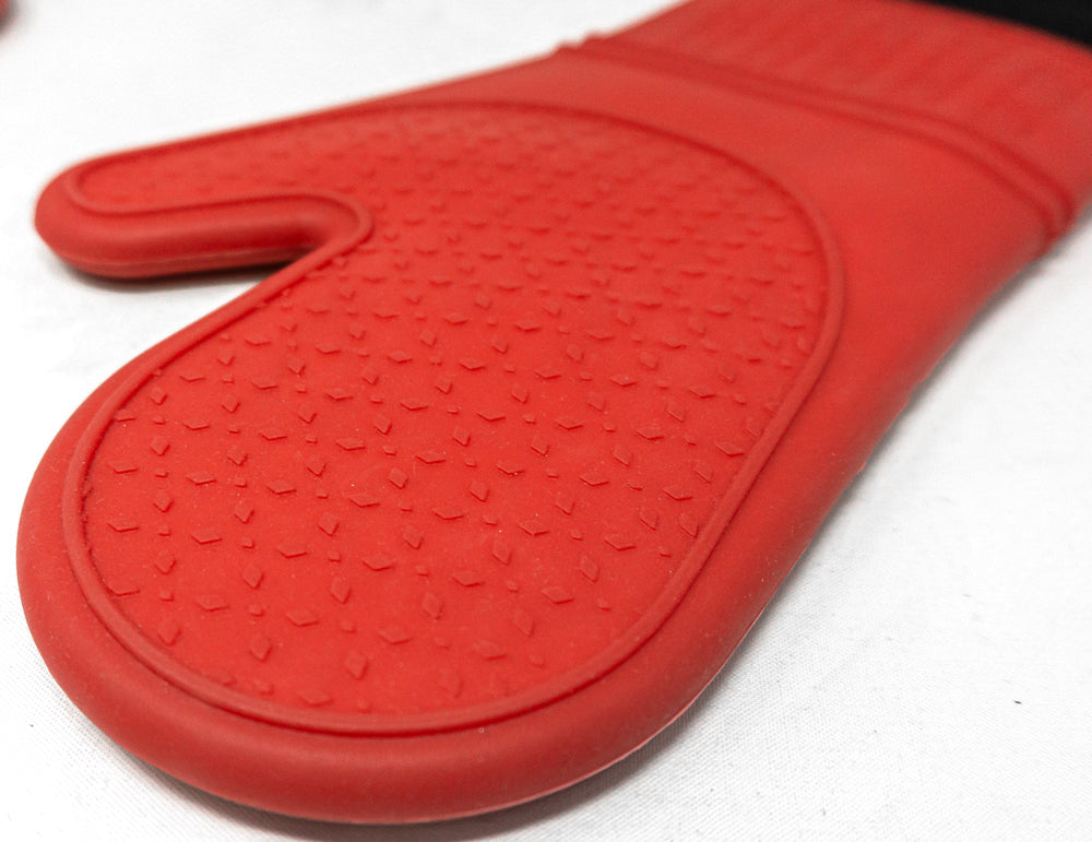 Omcan 81045 15" Red Silicone Oven Mitt