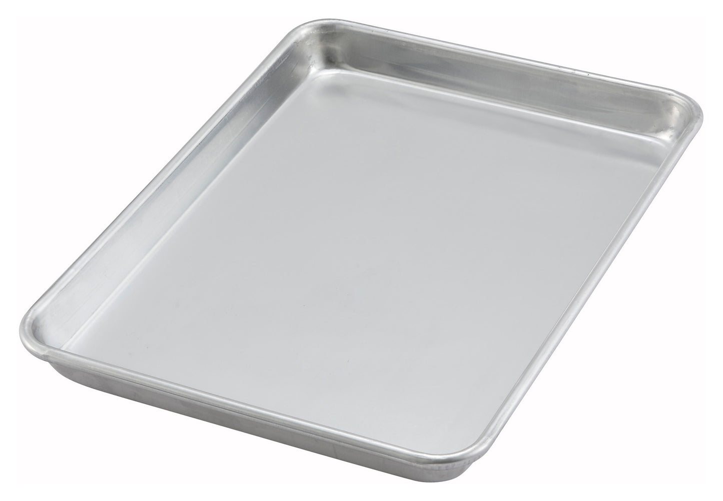Winco ALXP-1204 1/4 Size Aluminum Sheet Pan, Open Bead