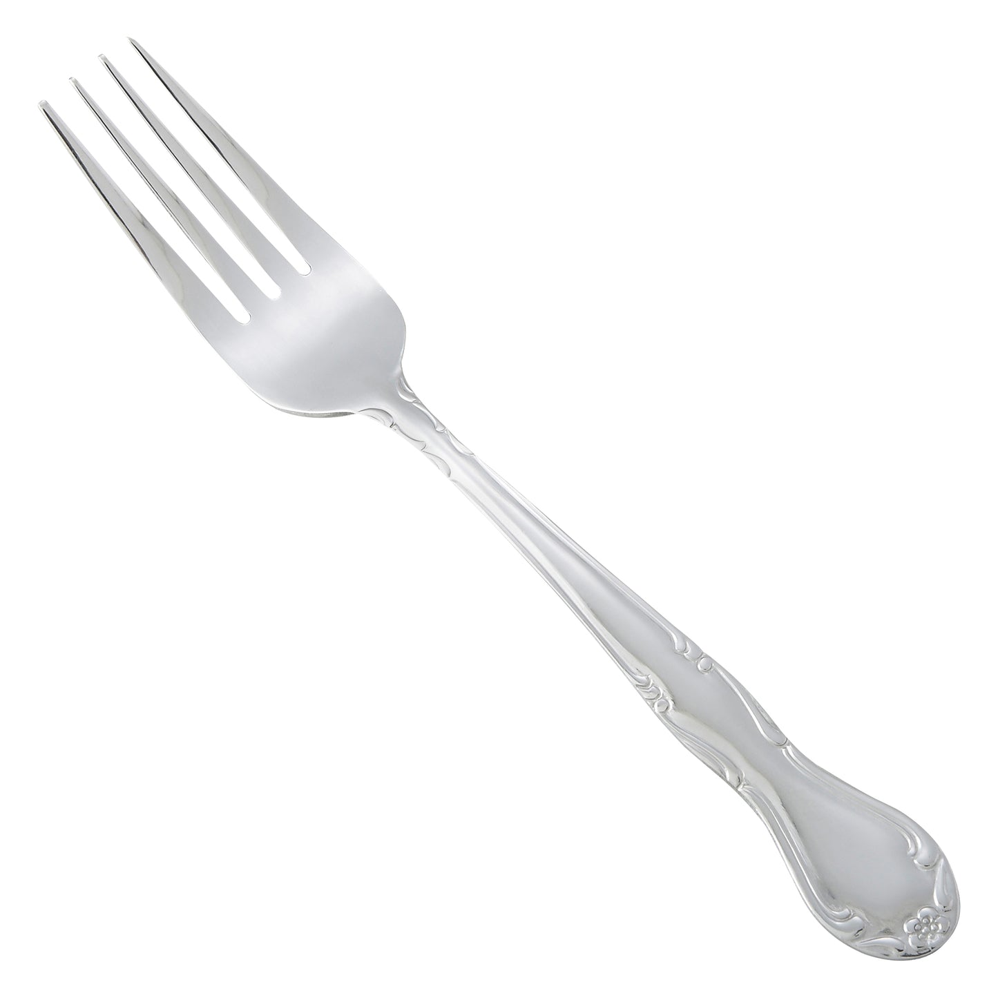 Winco 0024-05 Elegance Mirror Dinner Fork, 18/0 Heavyweight