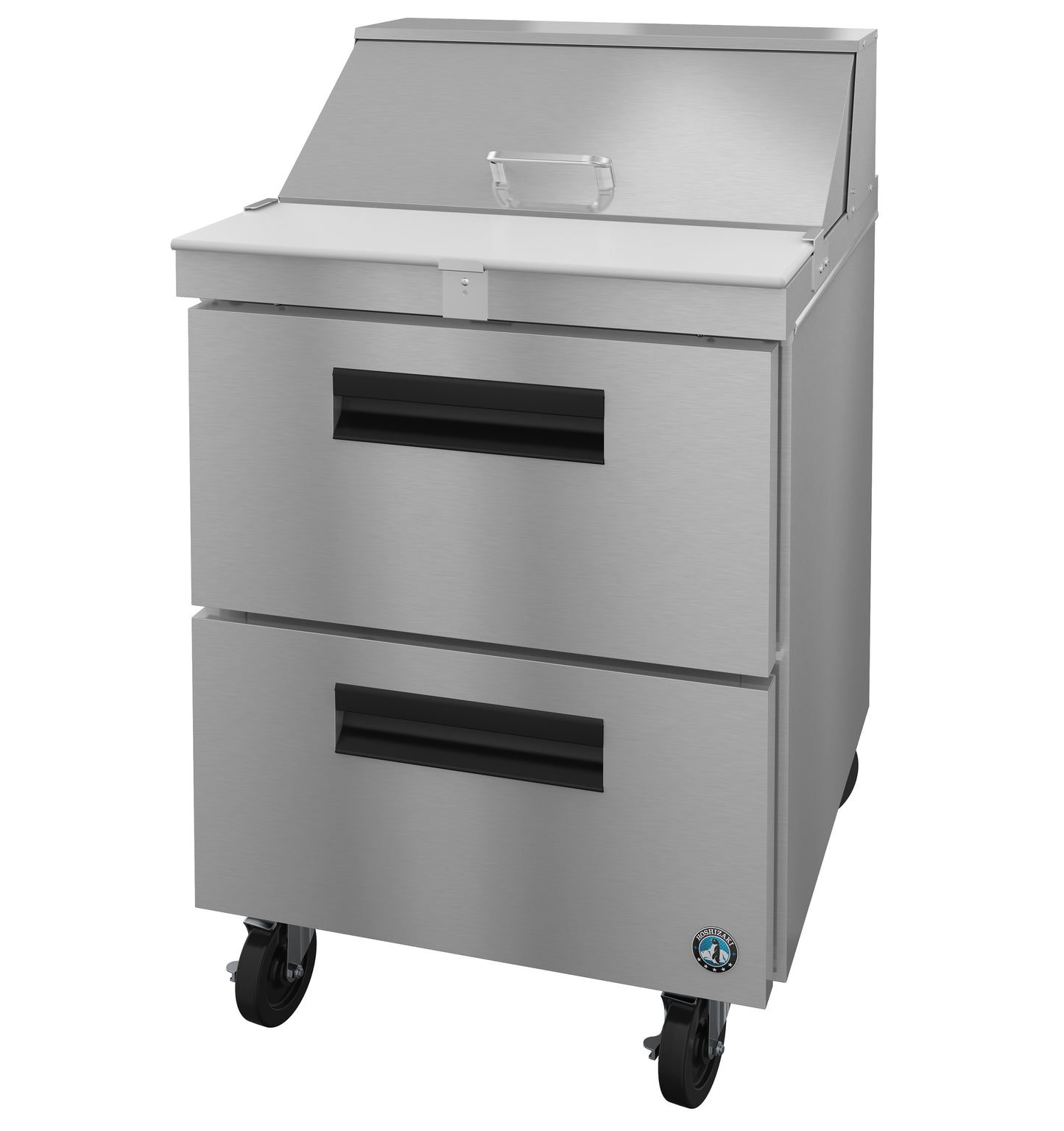 Hoshizaki SR27B-8D2 One Section Stainless Drawers Sandwich Prep Table Refrigerator