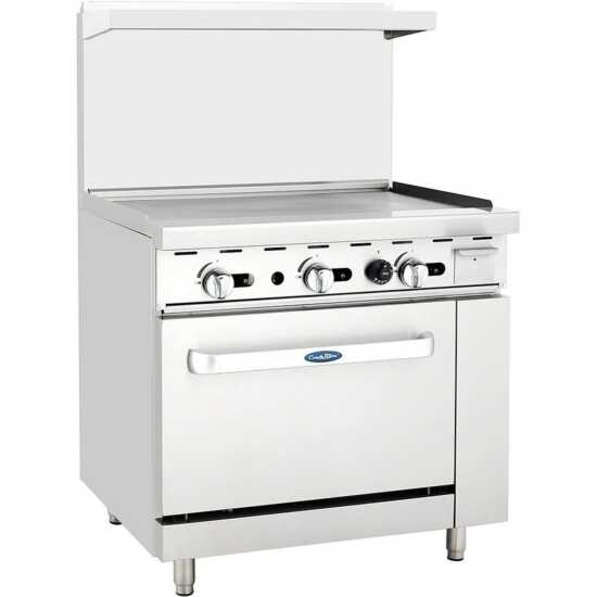 Bishop ATO-36G Manual Gas Griddle with Oven