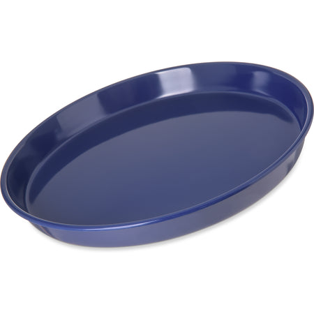 Carlisle 130060 13" Cobalt Blue Melamine Serving Tray