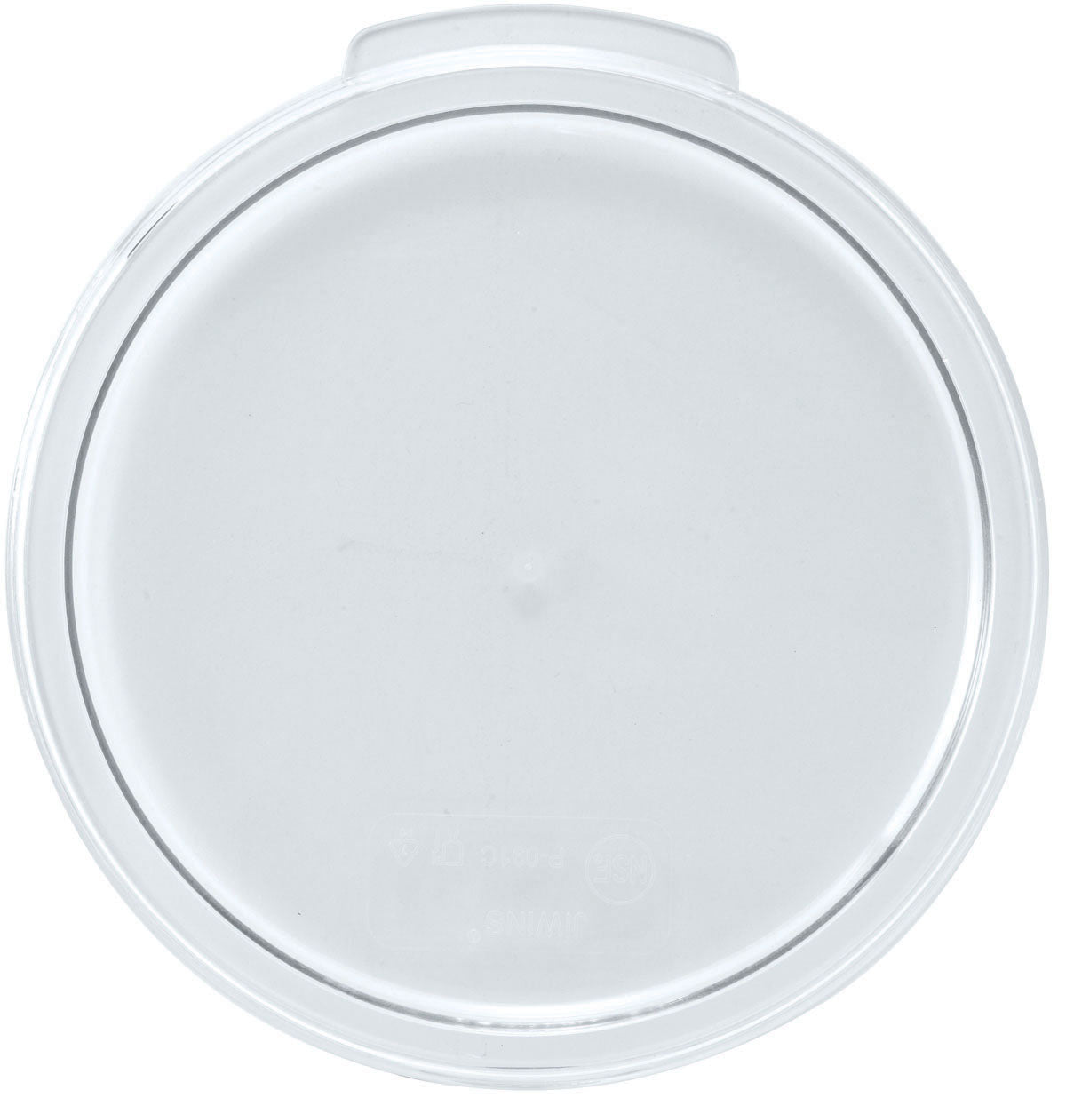 Winco PTRC-1222C Translucent Polypropylene Cover for PTRC-12/18/22