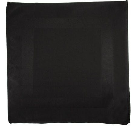 Snap Drape 54682222NH014 22" x 22" Black Spun Polyester Microfiber Milan Birdseye Napkin