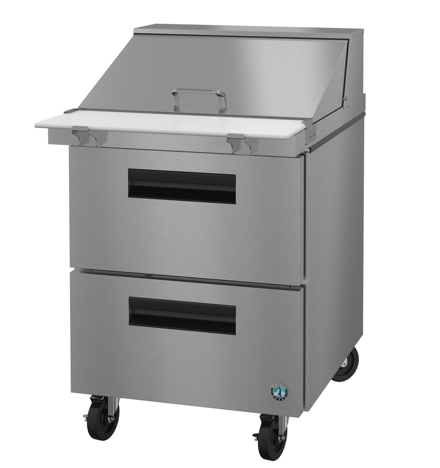Hoshizaki SR27B-12MD2 One Section Stainless Drawers Mega Top Prep Table Refrigerator