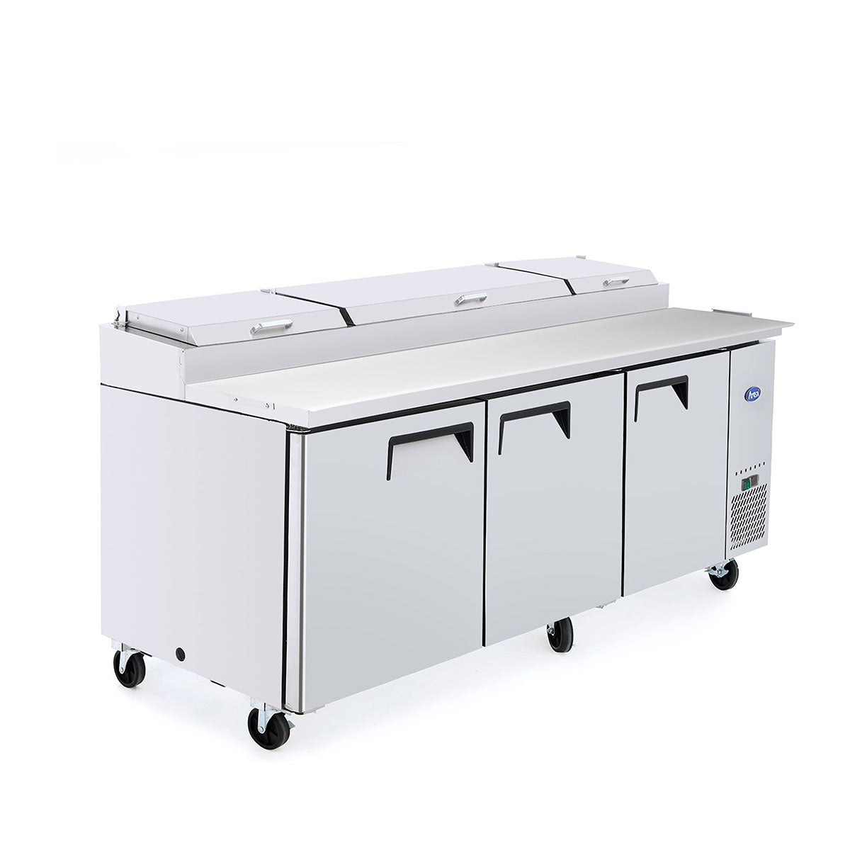 Atosa MPF8203GR 93" Refrigerated Pizza Prep Table