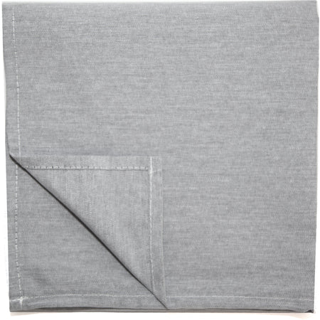 Snap Drape 54241822NH014 18" x 22" Black 50% Spun Polyester/50% Filament Chambray Solid Napkin