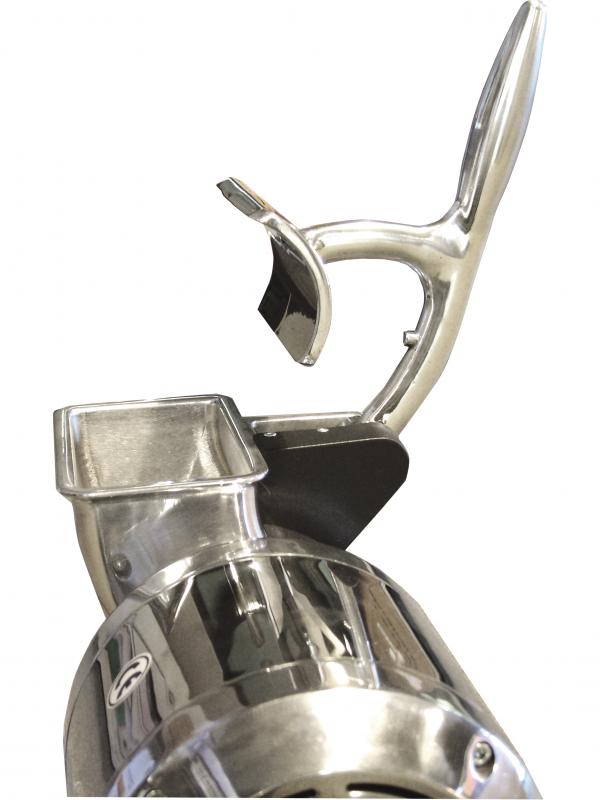 Omcan 11405 Stainless Steel Cheese Grater with Microswitch
