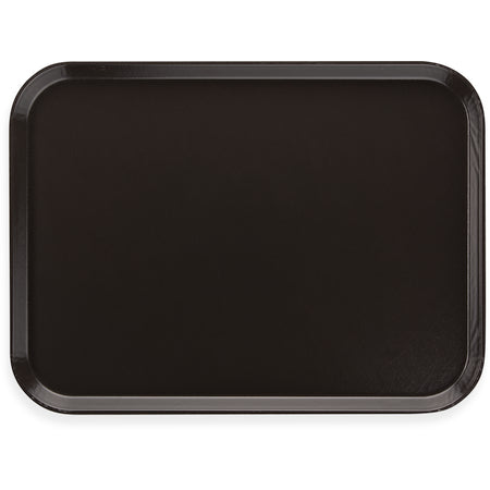 Dinex DX1089M44 15" x 20" Graphite Grey Flat Glasteel Tray