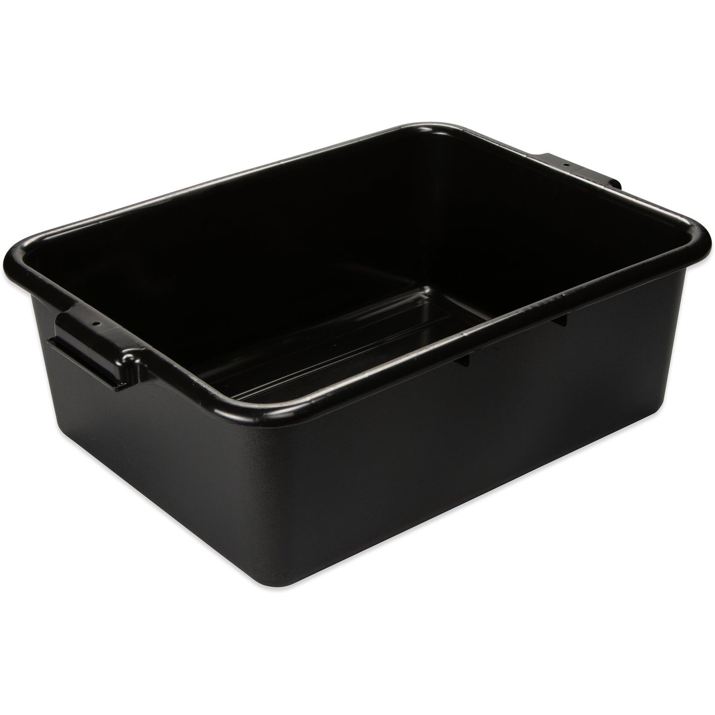 Carlisle 4401103 15" x 20" x 7" Black Comfort Curve Bus Box