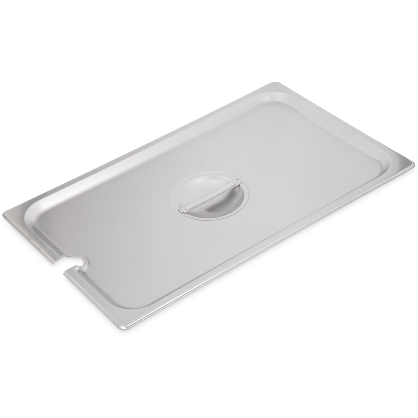 Carlisle 607000CS Full-Size Stainless Steel DuraPan Hotel Pan Slotted Handled Cover