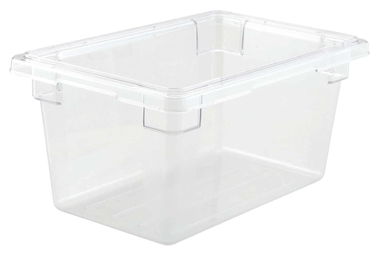 Winco PFSH-9 12" x 18" x 9" Clear Polycarbonate Food Storage Box