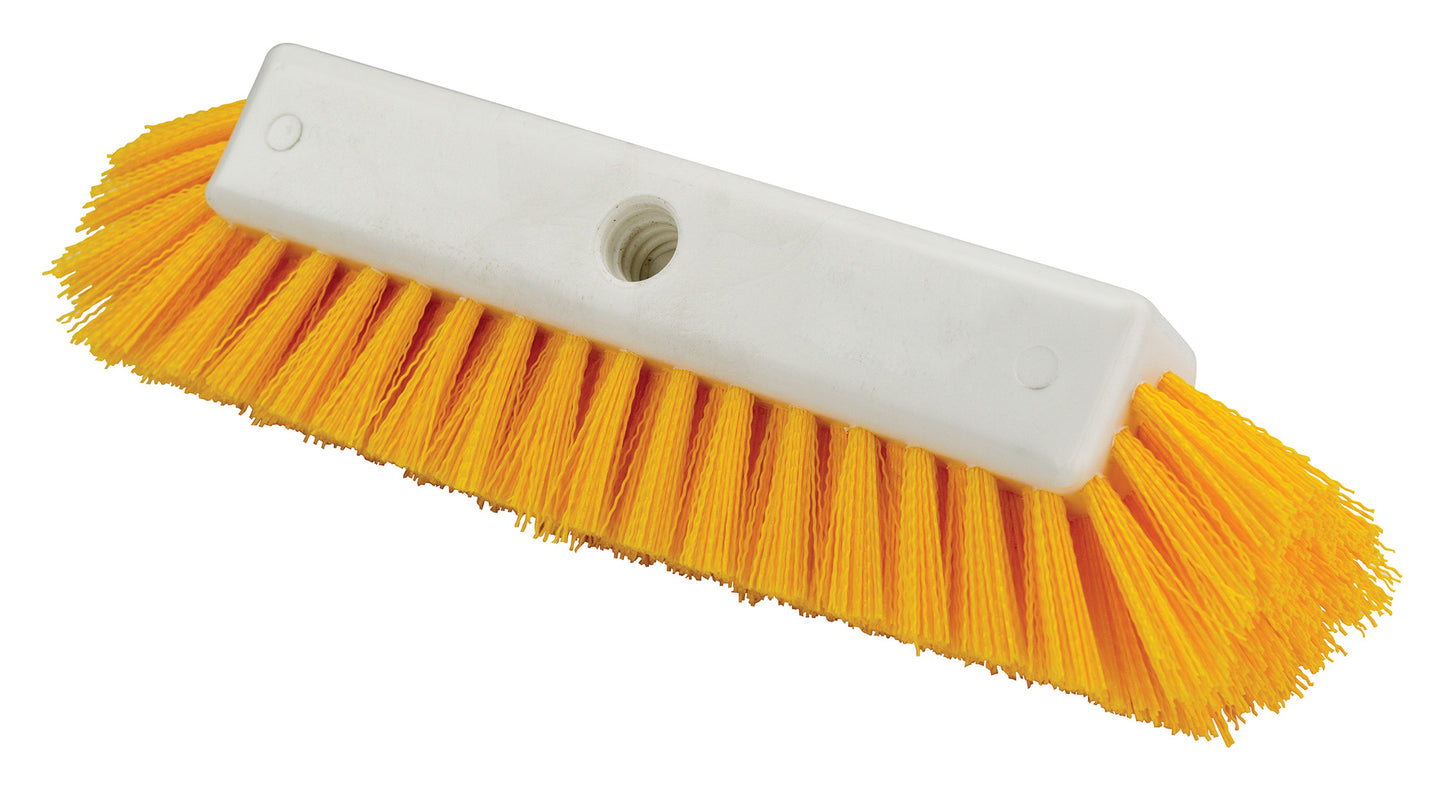 Winco BRF-12Y 12" Multi-Surface Floor Scrub Brush Head