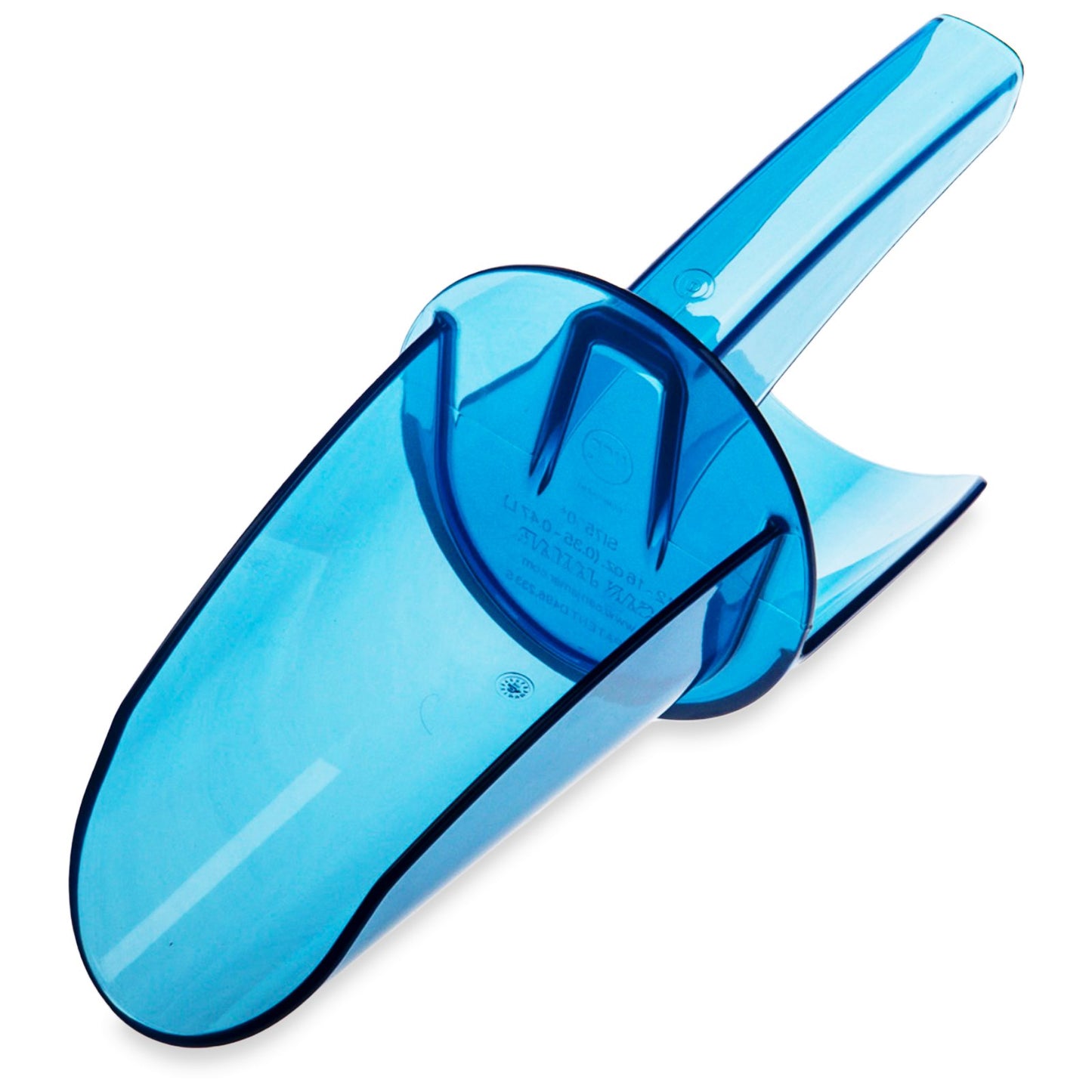 San Jamar SI7000 12 -16 oz Blue Saf-T-Ice Scoop and Holder