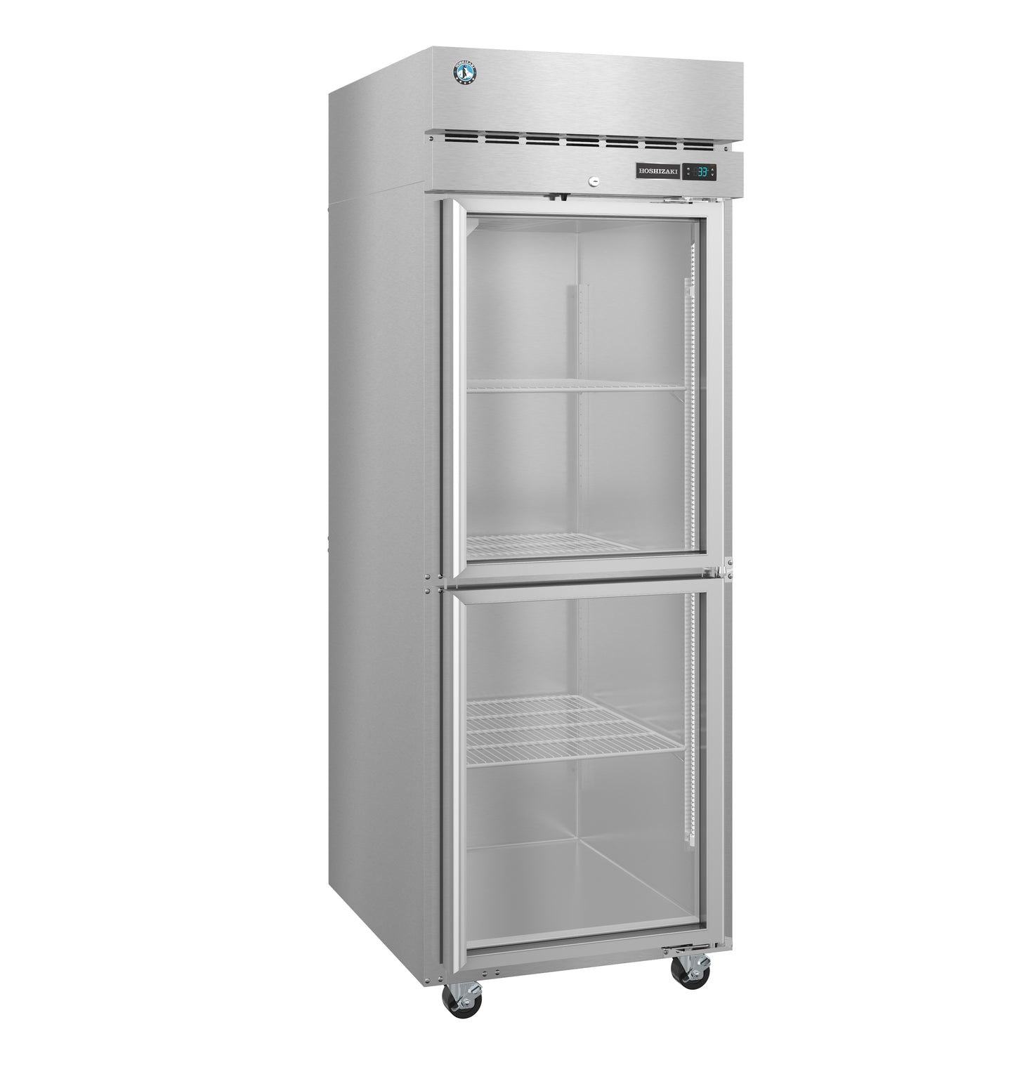 Hoshizaki R1A-HG One Section Stainless Steel with Lock Upright Refrigerator