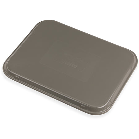 Dinex DX1089I23 14" x 18" Gray Flat Glasteel Tray