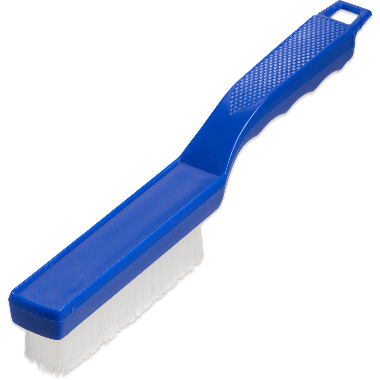 Carlisle 4002700 11.5" Blue Thin Line Utility Scratch Brush