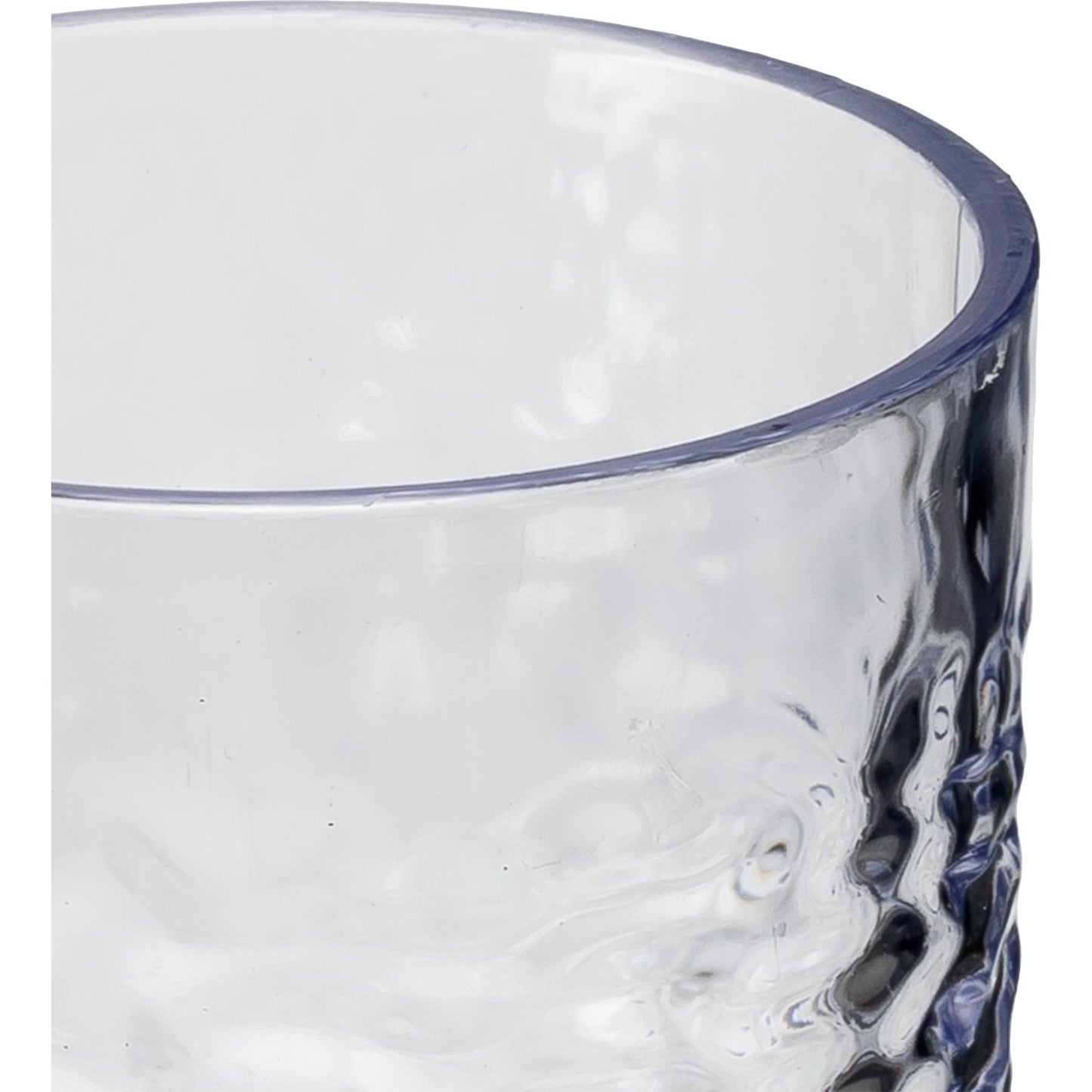 Carlisle 550907 9.5 oz Clear SAN Pebble Optic Tumbler