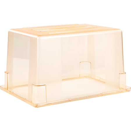 Carlisle 10624C22 21.5 gal Yellow Polycarbonate StorPlus Color-Coded Food Storage Container