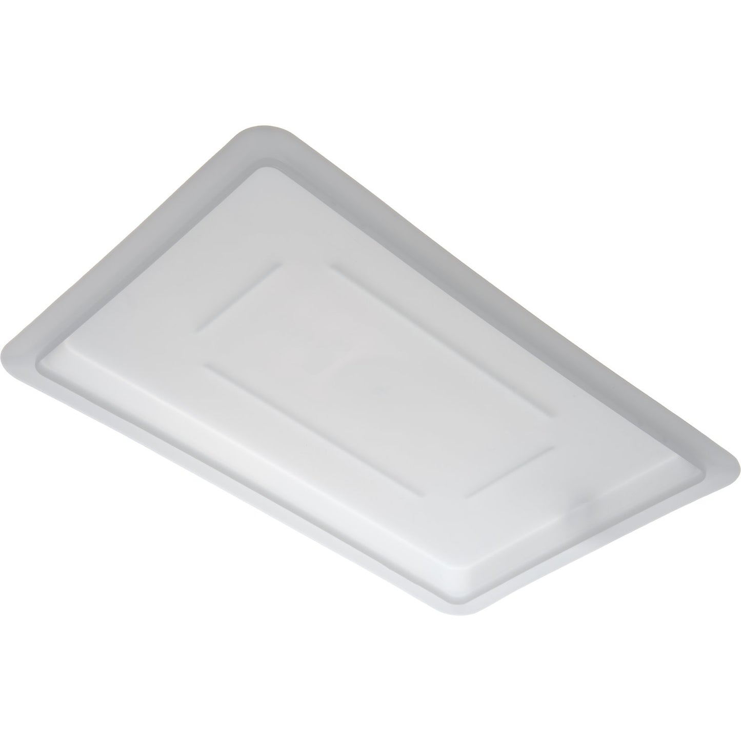 Carlisle 1063702 18" x 12" White Polyethylene StorPlus Food Storage Container "Lock-Tight" Lid