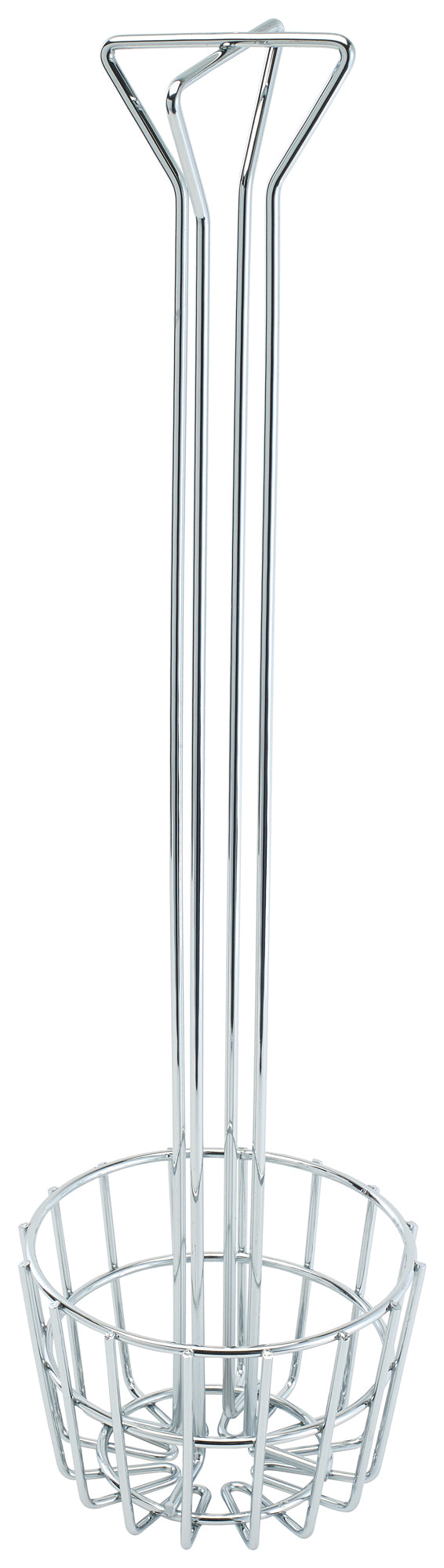 Winco TB-25 6-1/4" Chrome-Plated Tortilla Shell Fry Basket