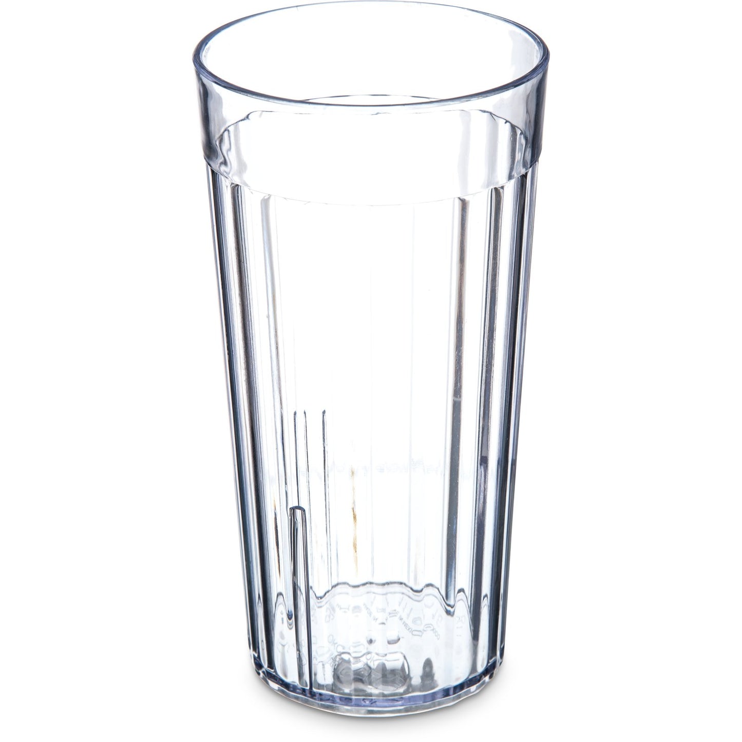 Carlisle 111607 16 oz Clear SAN Bistro Tumbler