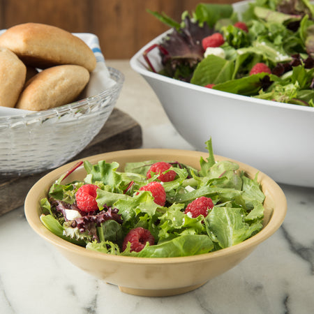 Carlisle 800M20 27.6 oz Maple Melamine Salad Bowl