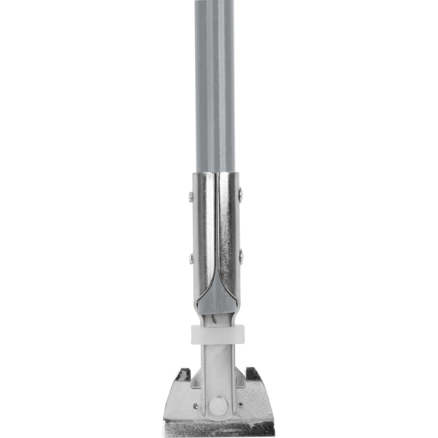 Carlisle 362113EC23 60" Gray Fiberglass Dust Mop Handle with Clip-On Connector