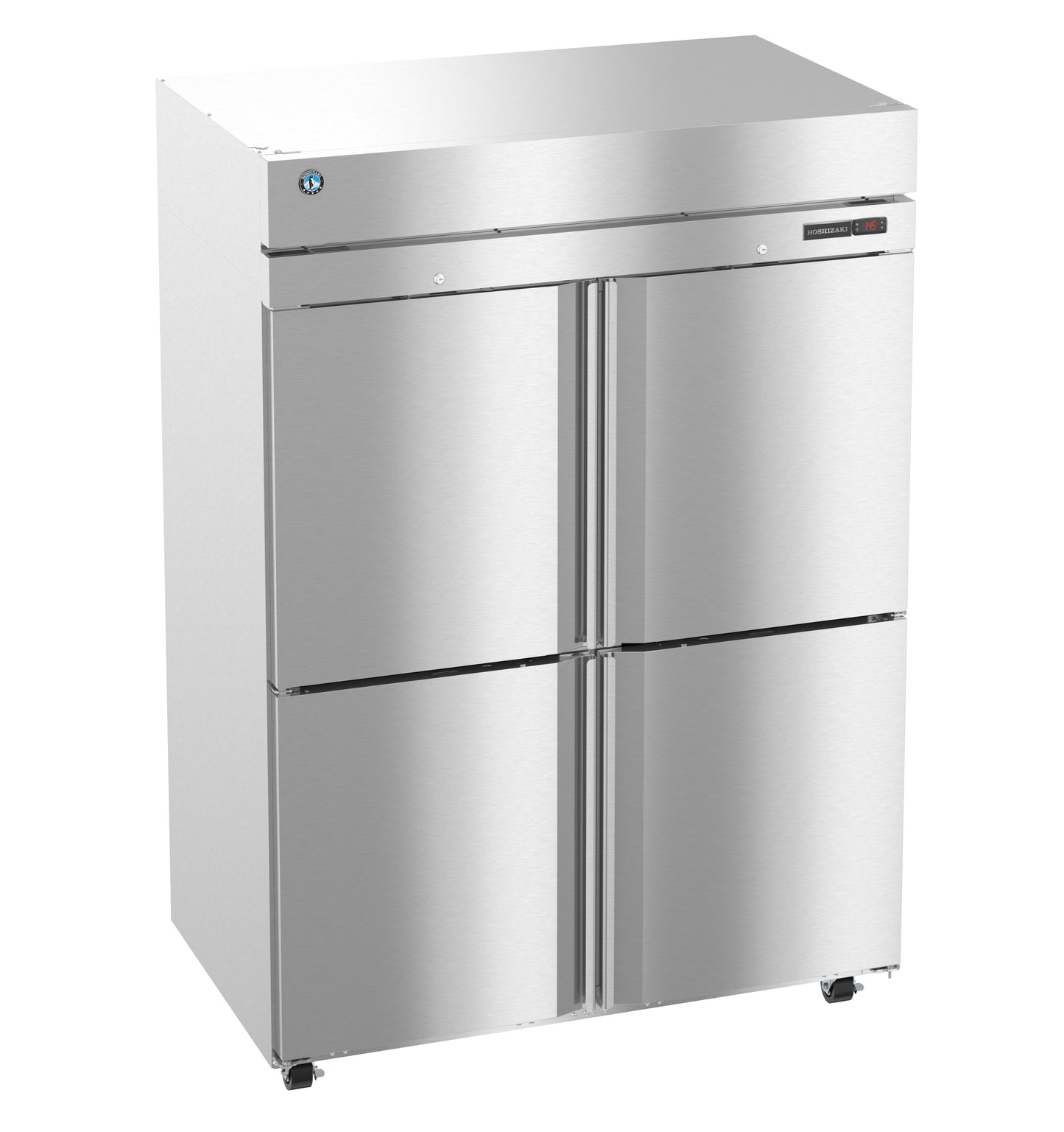 Hoshizaki HC2A-HS Two Section Half Stainless Steel Doors with Lock Upright Heated Cabinet