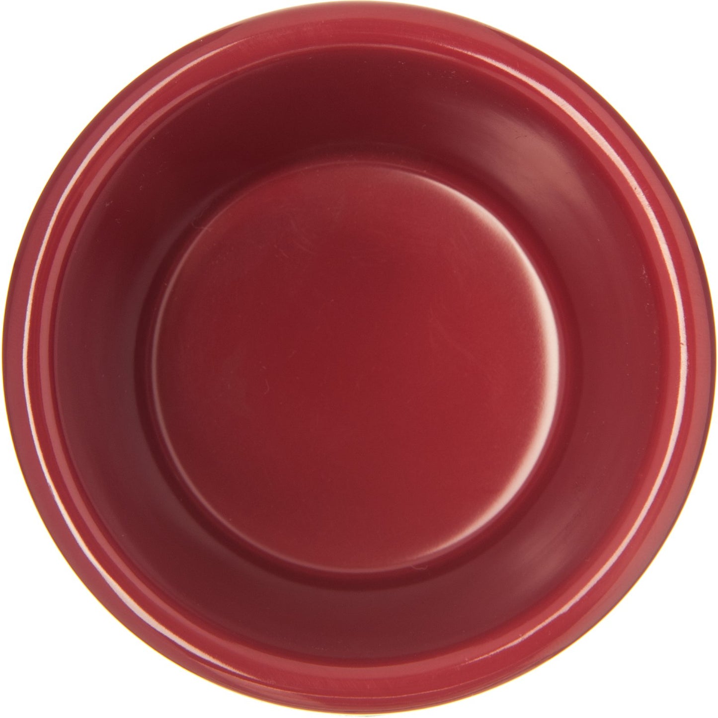 Carlisle S28058 3 oz Roma Red Melamine Smooth Ramekin