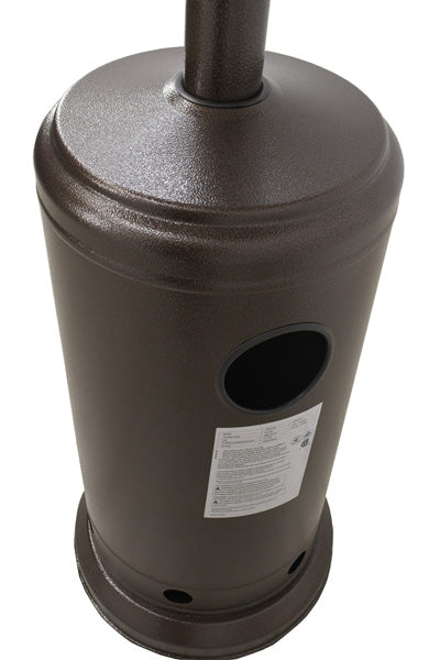 Omcan 46799 87-inch Brown Propane Powder-Coated Patio Heater - cCSAus