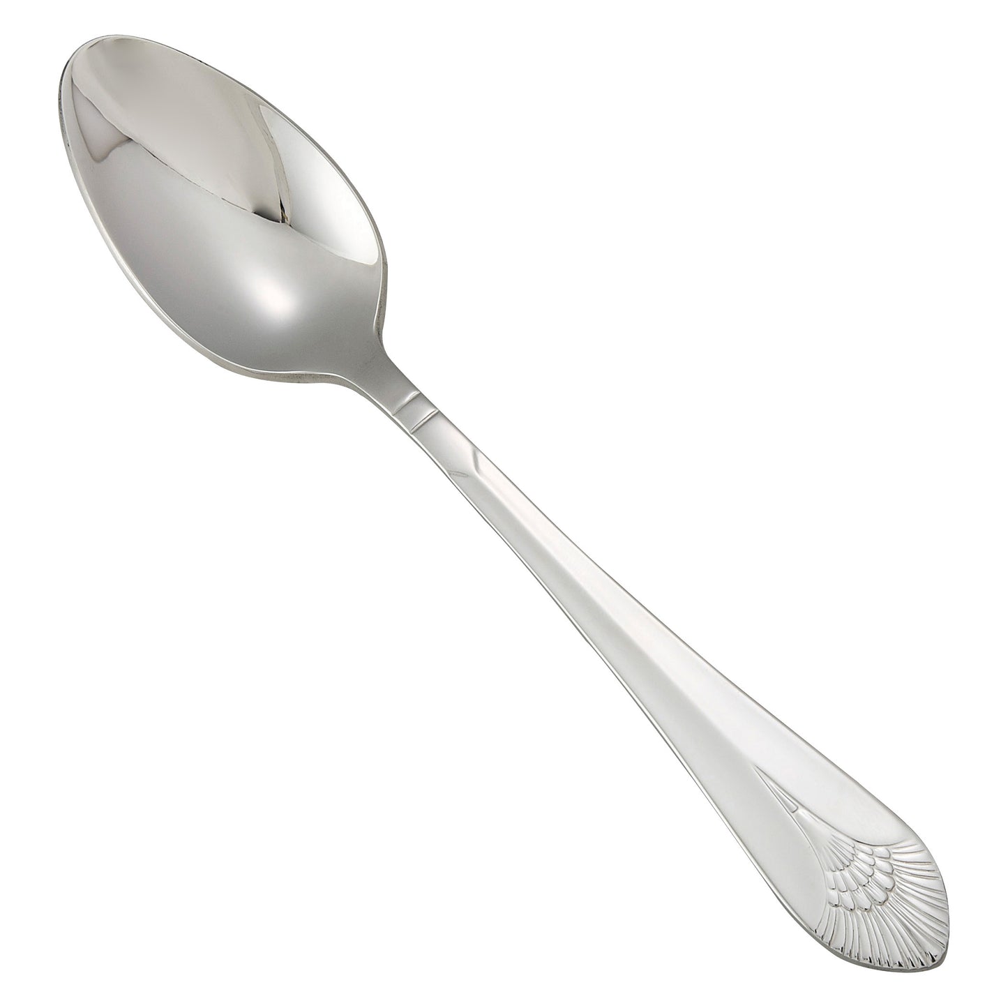 Winco 0031-03 Peacock Dinner Spoon, 18/8 Extra Heavyweight