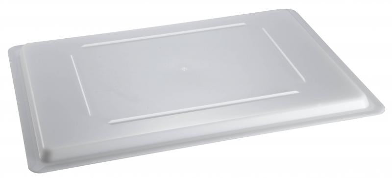 Omcan 85133 White Polypropylene Cover for 12" x 18" Food Storage Container