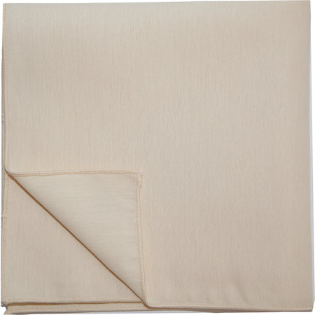 Snap Drape 54482020NM081 20" x 20" Ivory Spun Poly Signature Napkin