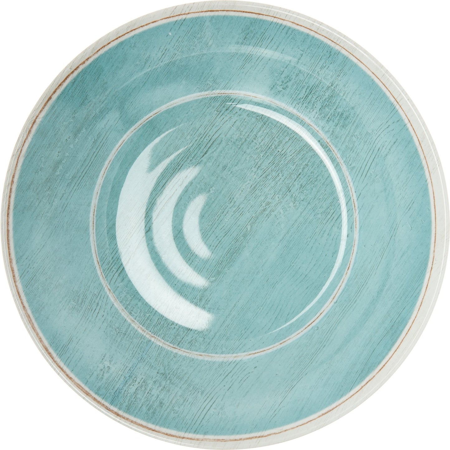 Carlisle 6400315 28.5 oz Aqua Grove Melamine Soup Bowl