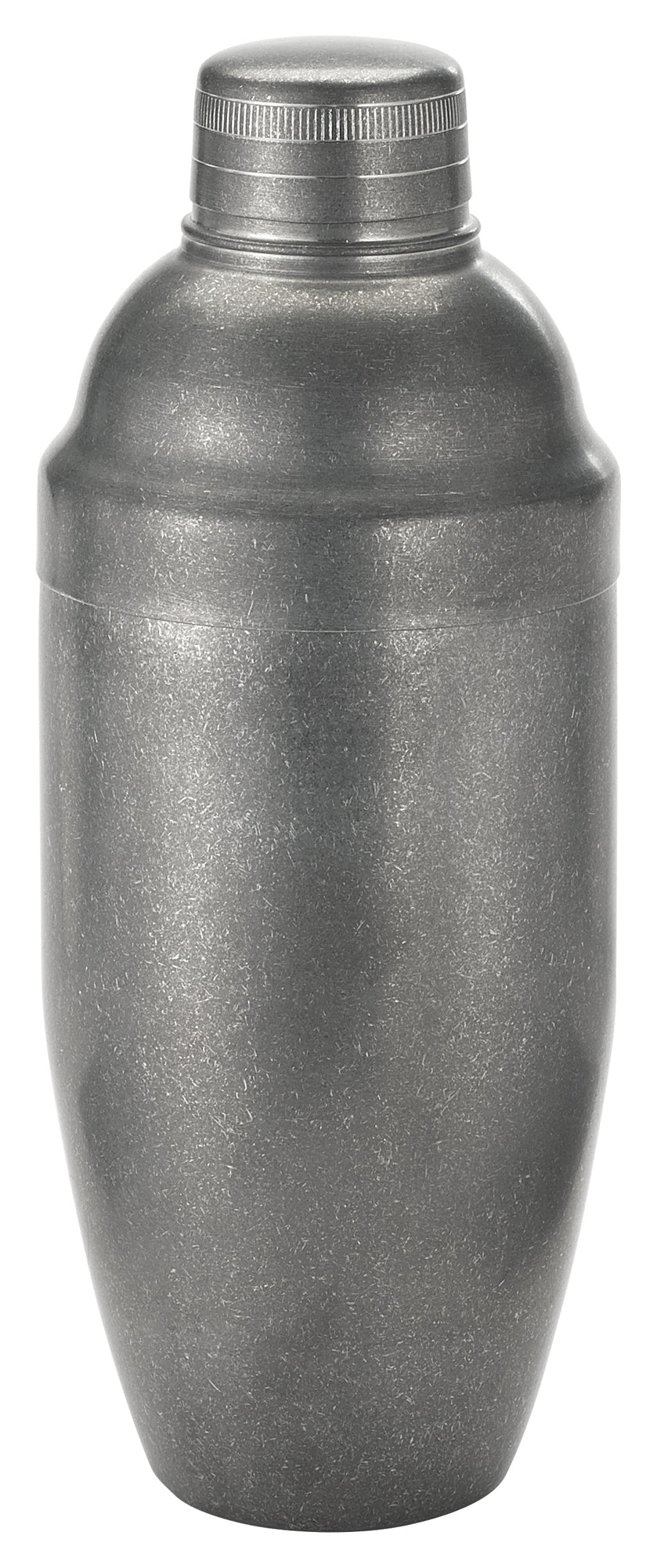 Winco BASS-24CS 24 oz. Crafted Steel Finish 3-Piece After 5 Shaker Set