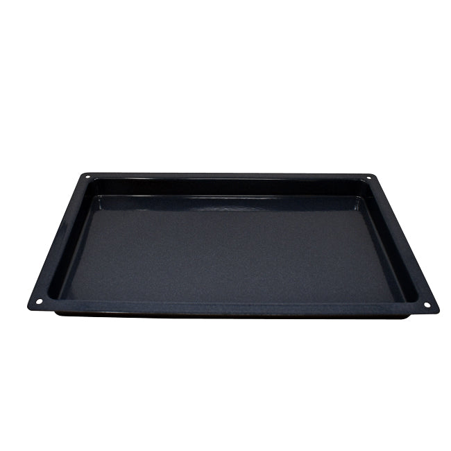 Omcan 44364 Full Size 21" x 13" x 1&1/2" Granite Enamel Roasting Pan for Combi-Oven