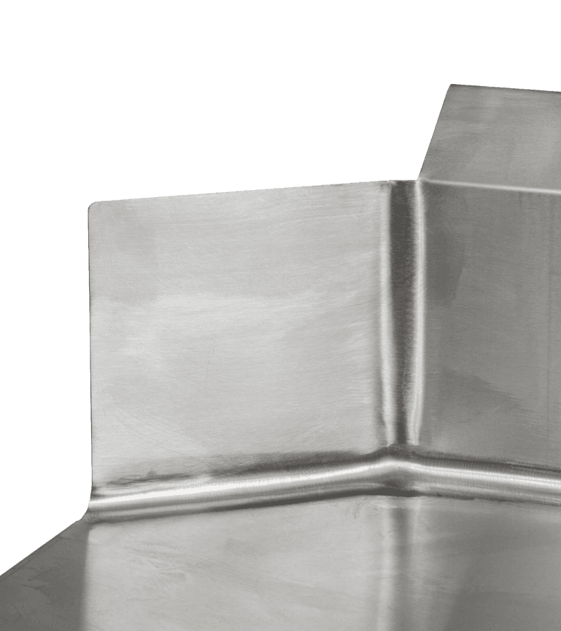 Thorinox TSDT-3030-R 30" x 30" Soiled Dish Table - Right - Stainless Steel Basket Included