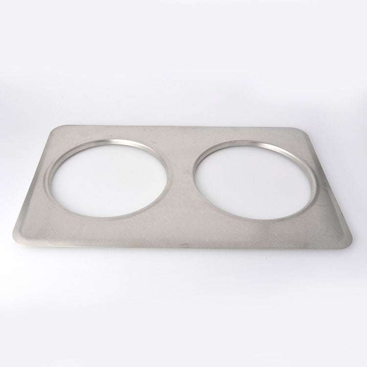 Omcan 44849 Adapter Plates - Fit (2) 7 Qt Steam Table Insets