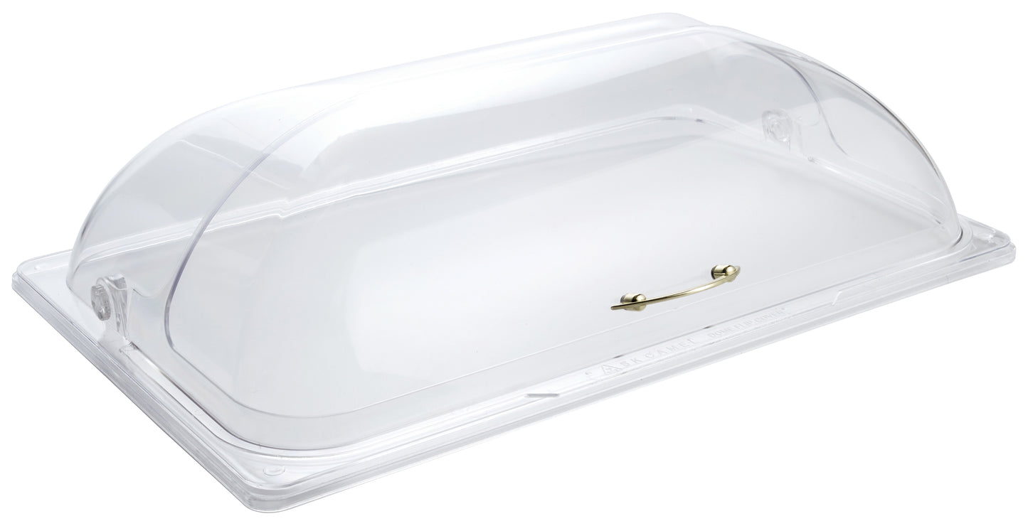 Winco C-DPF1 Full-size Polycarbonate Dome Cover, Flip Opening